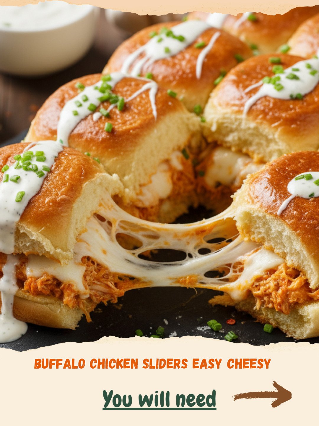 The Ultimate Easy Cheesy Buffalo Chicken Sliders: Your New Go-To Party Appetizer! 4 Easy Cheesy Buffalo Chicken Sliders Preparation