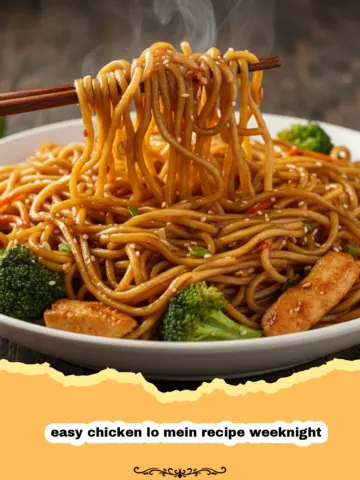 The Ultimate Easy Chicken Lo Mein: Your New Weeknight Takeout Favorite!