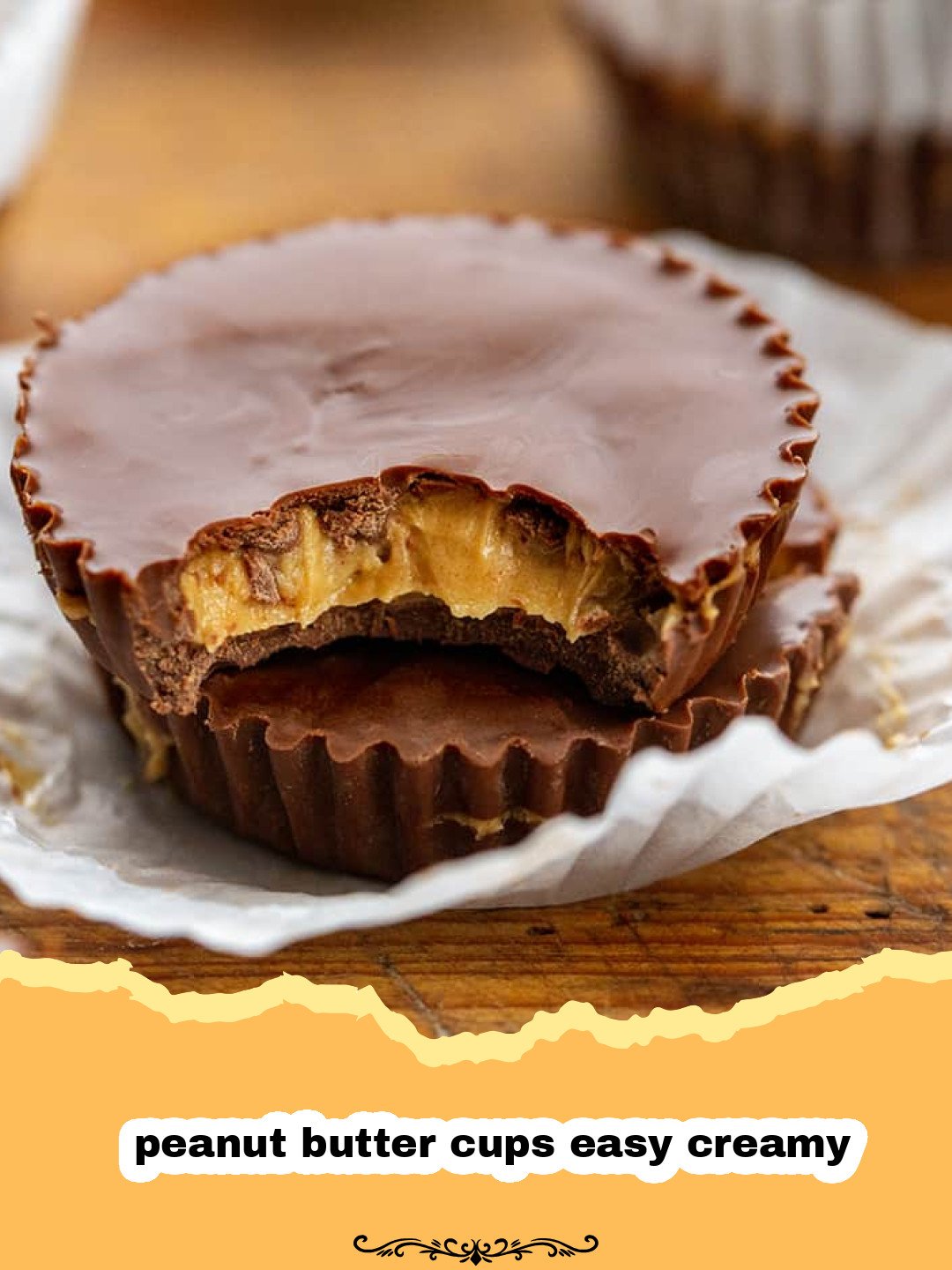 Homemade Peanut Butter Cups: The Easy, Creamy, Irresistible Way! 3 Homemade peanut butter cups easy creamy with a chocolate shell and smooth peanut butter filling