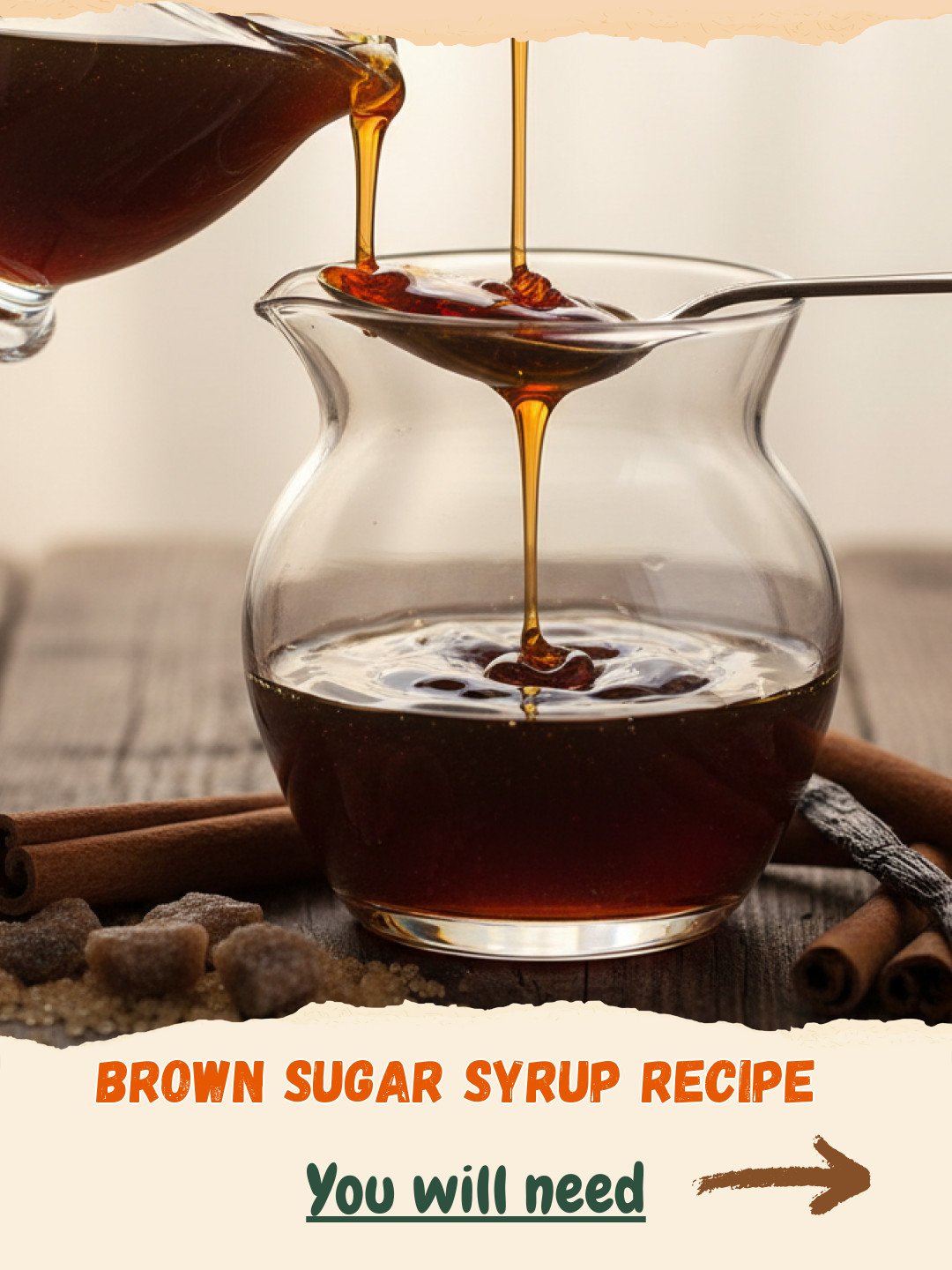 Easy Homemade Brown Sugar Syrup Preparation