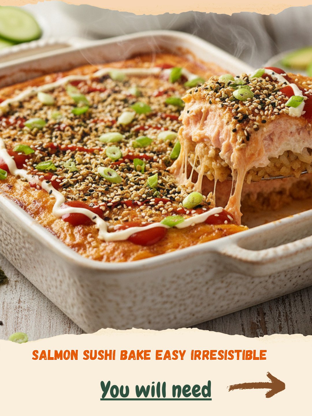 The Ultimate Easy Irresistible Salmon Sushi Bake: A Deconstructed Dream! 4 Easy Irresistible Salmon Sushi Bake Preparation
