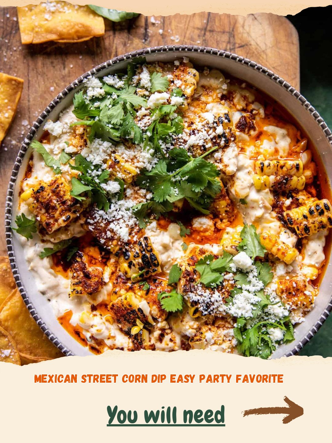 Easy Mexican Street Corn Dip Preparation