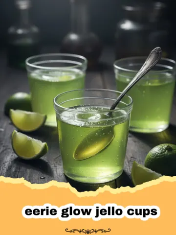 Eerie Glow Jello Cups: A Spooky Halloween Delight