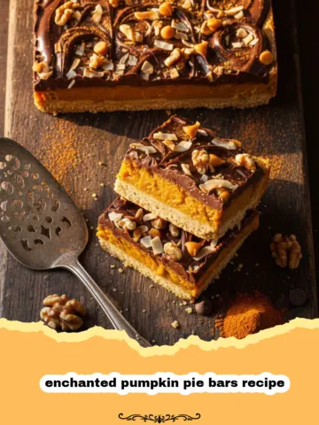 The Ultimate Enchanted Pumpkin Pie Bars