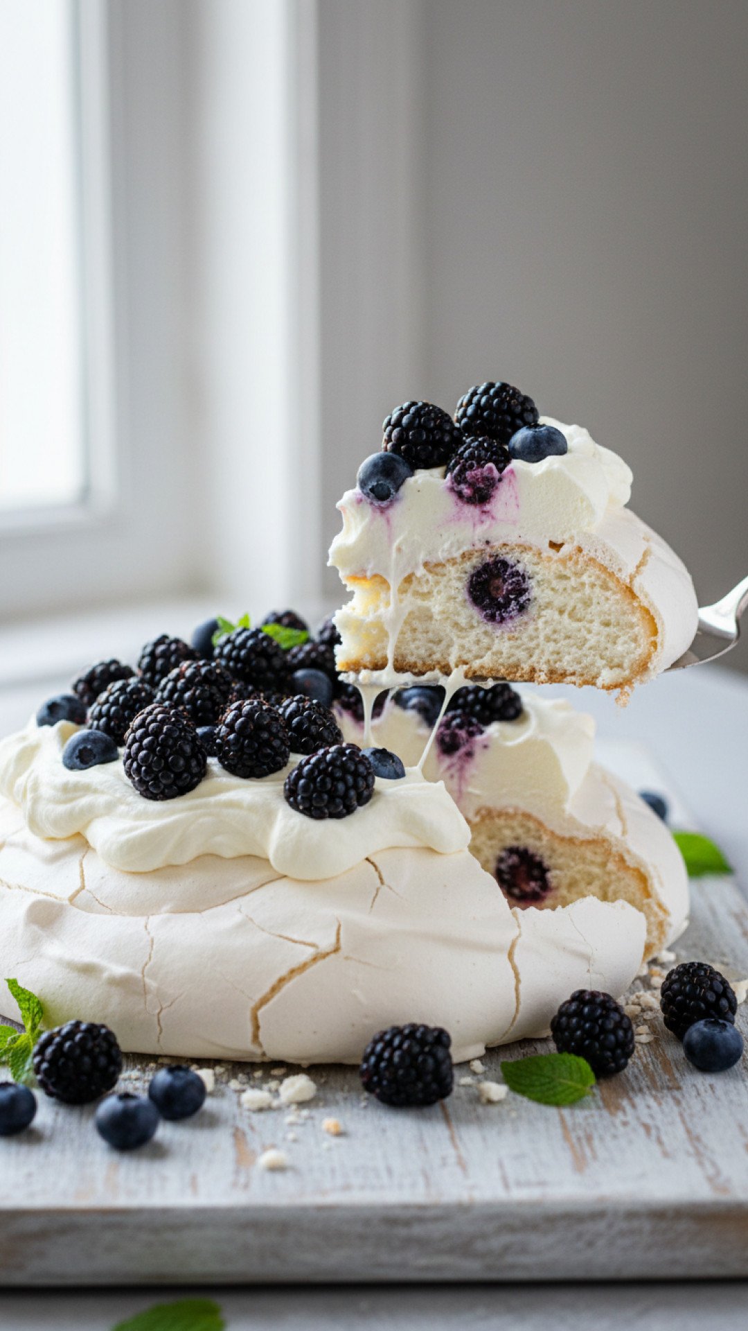 The Best Homemade Blackberry Pavlova Recipe 4 Ethereal Blackberry Pavlova Preparation