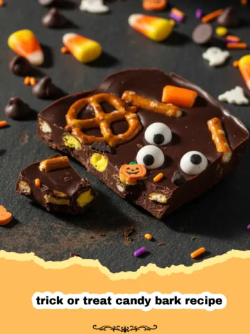 The Ultimate Trick or Treat Candy Bark Recipe for Halloween