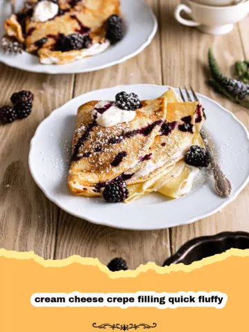 The Easiest, Fluffiest Cream Cheese Crepe Filling You'll Ever Make! 3 The Easiest, Fluffiest Cream Cheese Crepe Filling You’ll Ever Make!