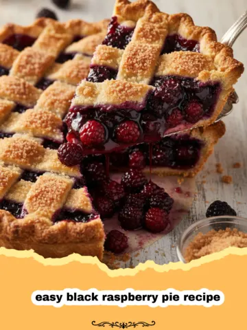 The Best Homemade Easy Black Raspberry Pie Recipe