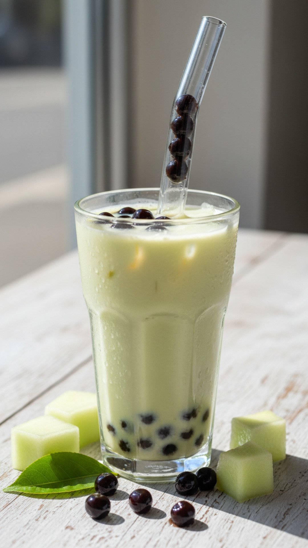 The Ultimate Refreshing Honeydew Bubble Tea Recipe You Can Make at Home 4 Fresh Honeydew Bubble Tea Preparation