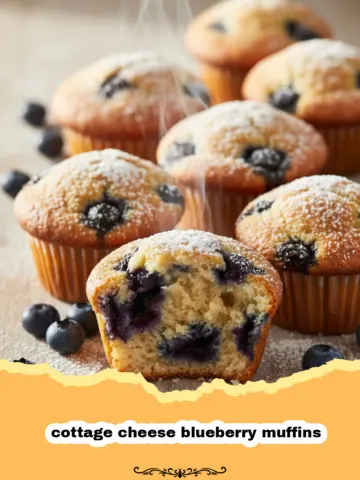 The Ultimate Protein-Packed Cottage Cheese Blueberry Muffins