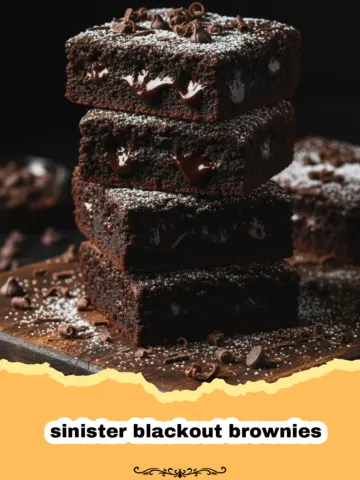 The Ultimate Recipe for Sinister Blackout Brownies