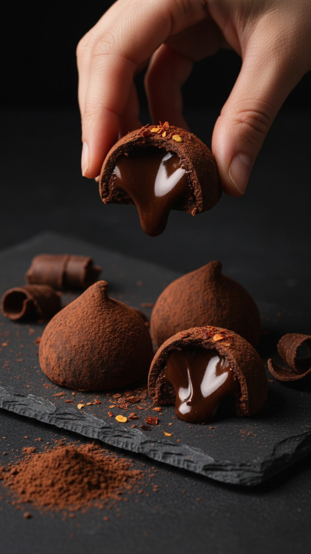The Most Intense Ghost Pepper Chocolate Truffles Recipe for Spicy Food Lovers 4 Ghost Pepper Chocolate Truffles Preparation