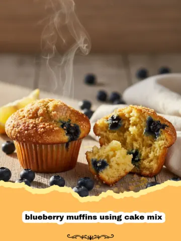 The Easiest Blueberry Muffins Using Cake Mix for Busy Mornings