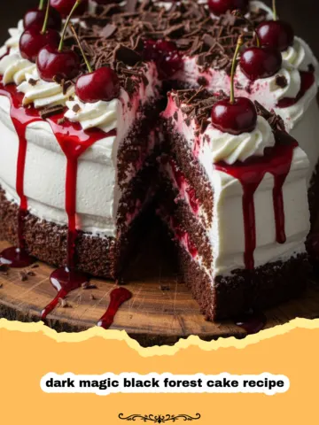 Dark Magic Black Forest Cake: A Gothic Masterpiece for Chocolate Lovers 11 Dark Magic Black Forest Cake: A Gothic Masterpiece for Chocolate Lovers
