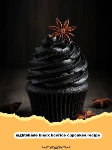 The Hauntingly Delicious Nightshade Black Licorice Cupcakes 8 The Hauntingly Delicious Nightshade Black Licorice Cupcakes