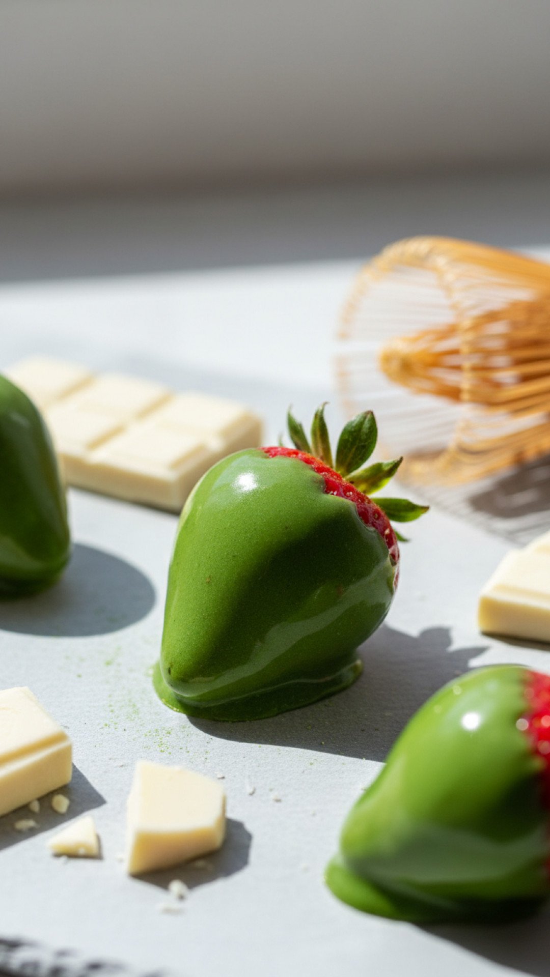 The Best Matcha Strawberries Recipe: An Elegant Fusion Treat 4 Gourmet Matcha Strawberries Preparation