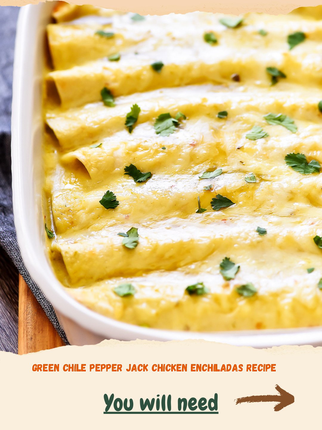 Cheesy Bliss: The Ultimate Green Chile Pepper Jack Chicken Enchiladas Recipe 4 Green Chile Pepper Jack Chicken Enchiladas Preparation