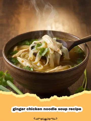 Healing Ginger Chicken Noodle Soup: The Ultimate Comfort Bowl 5 Healing Ginger Chicken Noodle Soup: The Ultimate Comfort Bowl