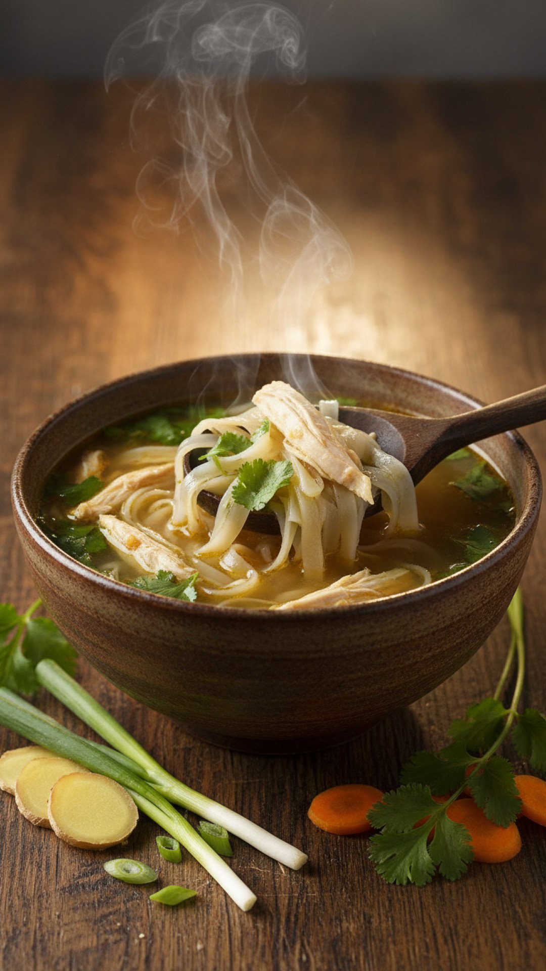 Healing Ginger Chicken Noodle Soup: The Ultimate Comfort Bowl 4 Healing Ginger Chicken Noodle Soup Preparation