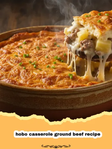 The Ultimate Comfort: Our Family’s Favorite Hobo Casserole with Ground Beef