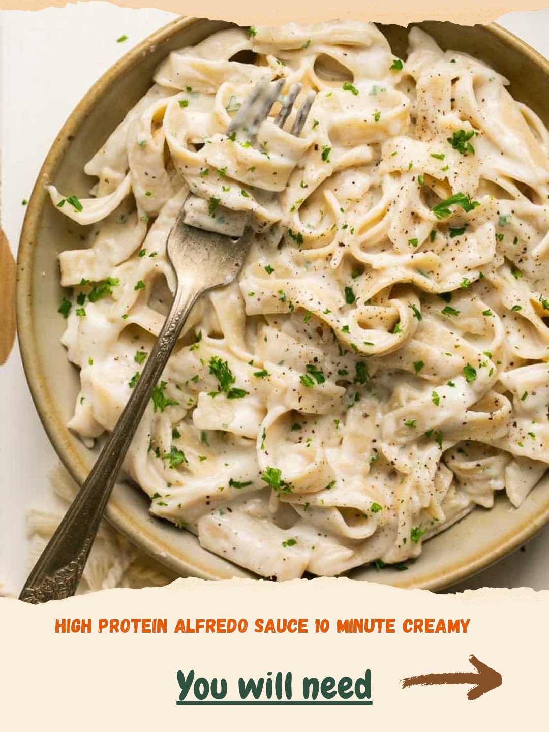 10-Minute Creamy High Protein Alfredo Sauce: Your New Favorite Weeknight Meal! 4 High Protein Alfredo Sauce Preparation