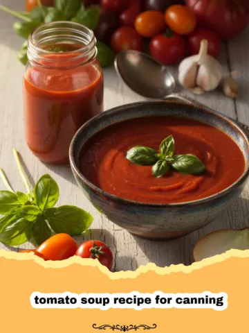 The Ultimate Homemade Tomato Soup Recipe for Canning