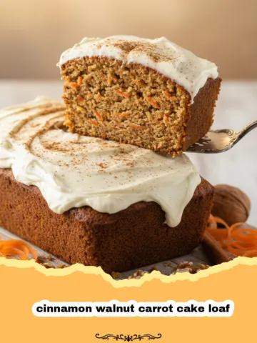 The Ultimate Cinnamon Walnut Carrot Cake Loaf: A Perfectly Spiced Delight 7 The Ultimate Cinnamon Walnut Carrot Cake Loaf: A Perfectly Spiced Delight