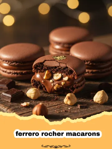 Decadent Ferrero Rocher Macarons: The Ultimate Hazelnut Chocolate Treat 15 Decadent Ferrero Rocher Macarons: The Ultimate Hazelnut Chocolate Treat
