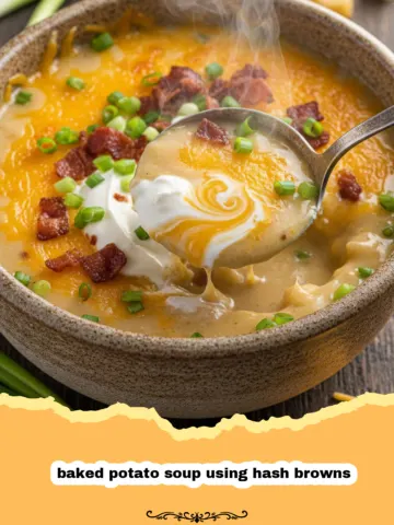 The Most Comforting Baked Potato Soup Using Hash Browns 22 The Most Comforting Baked Potato Soup Using Hash Browns