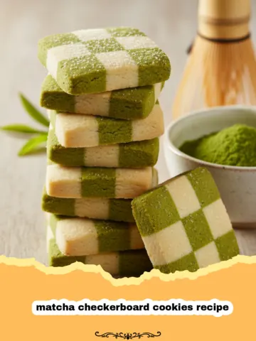 The Ultimate Matcha Checkerboard Cookies Recipe: A Buttery Green Tea Treat