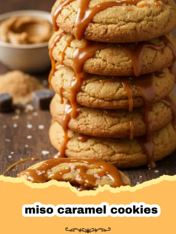Miso Caramel Cookies: The Ultimate Umami Sweet Treat