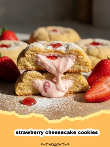 The Ultimate Strawberry Cheesecake Cookies Recipe