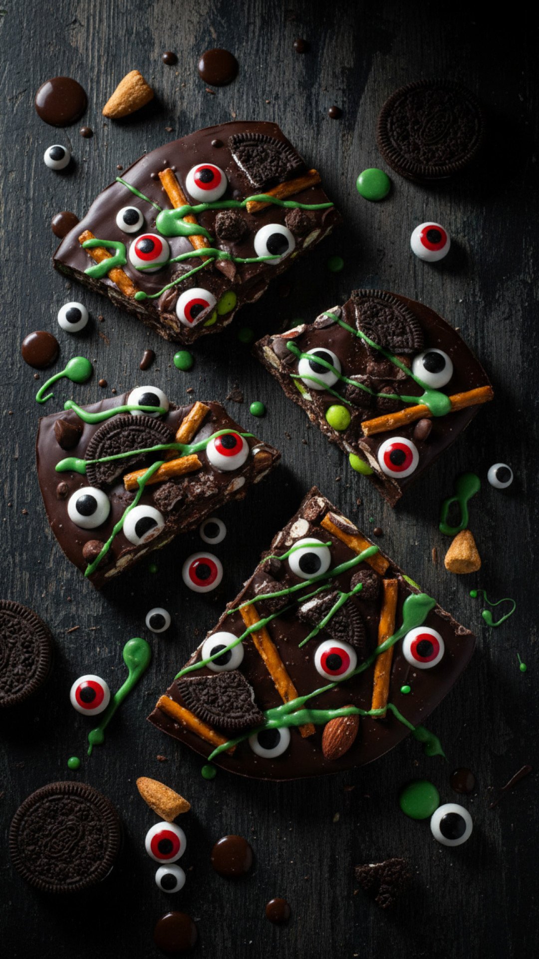 Horror Movie Chocolate Bark Recipe 4 Horror Movie Chocolate Bark Preparation