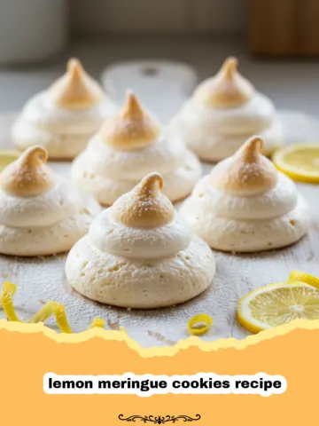 Light and Zesty: The Ultimate Lemon Meringue Cookies Recipe