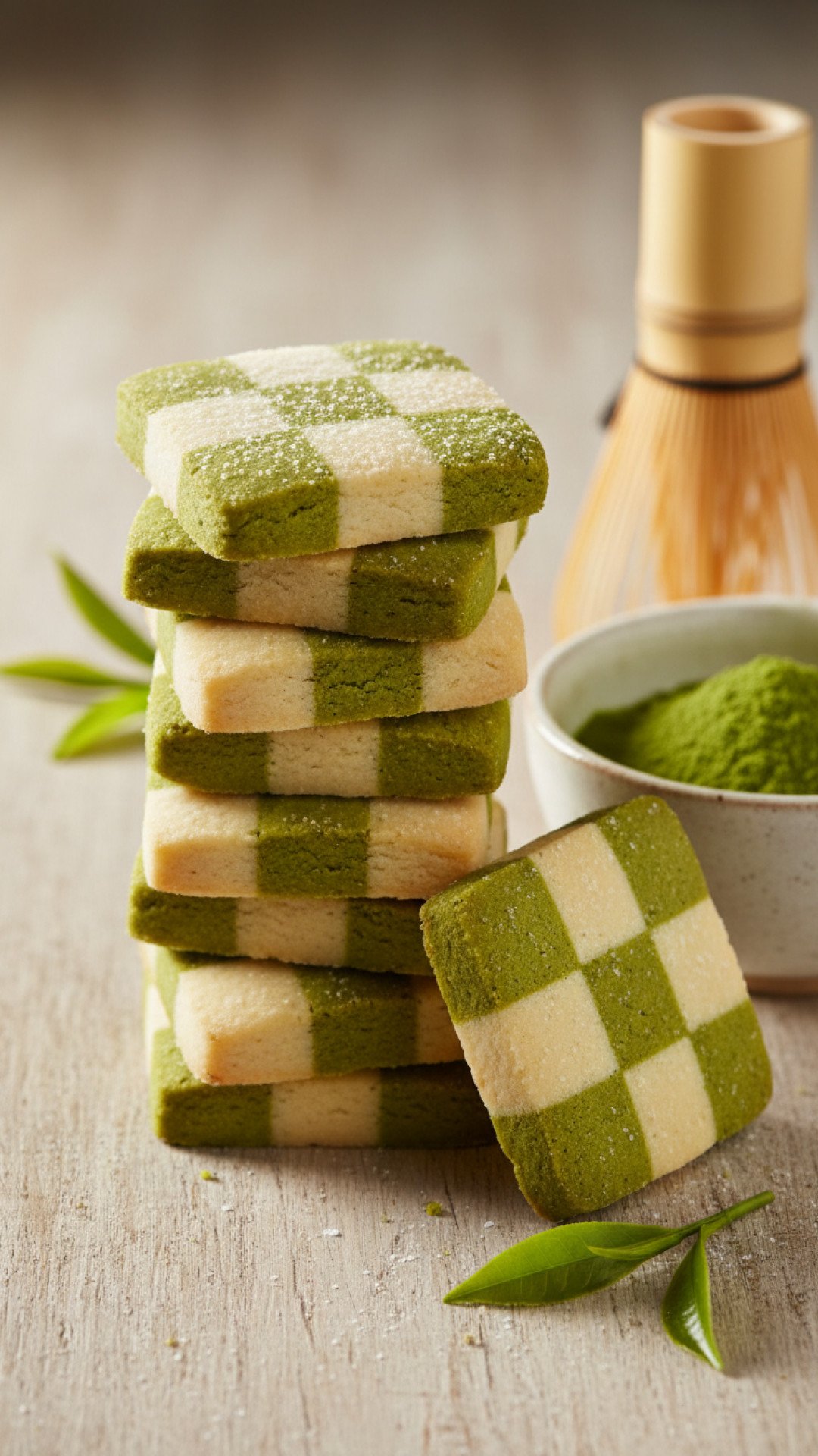 The Ultimate Matcha Checkerboard Cookies Recipe: A Buttery Green Tea Treat 4 Matcha Checkerboard Cookies Preparation