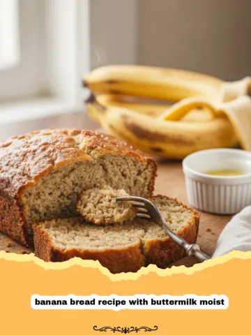 The Ultimate Moist Buttermilk Banana Bread