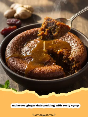 The Ultimate Molasses Ginger Date Pudding with Zesty Syrup Recipe 9 The Ultimate Molasses Ginger Date Pudding with Zesty Syrup Recipe