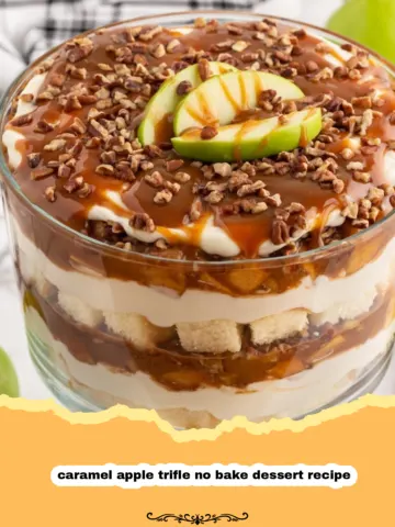 The Ultimate No-Bake Caramel Apple Trifle: Easy & Irresistible!