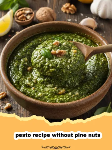 The Best Homemade Pesto Recipe Without Pine Nuts