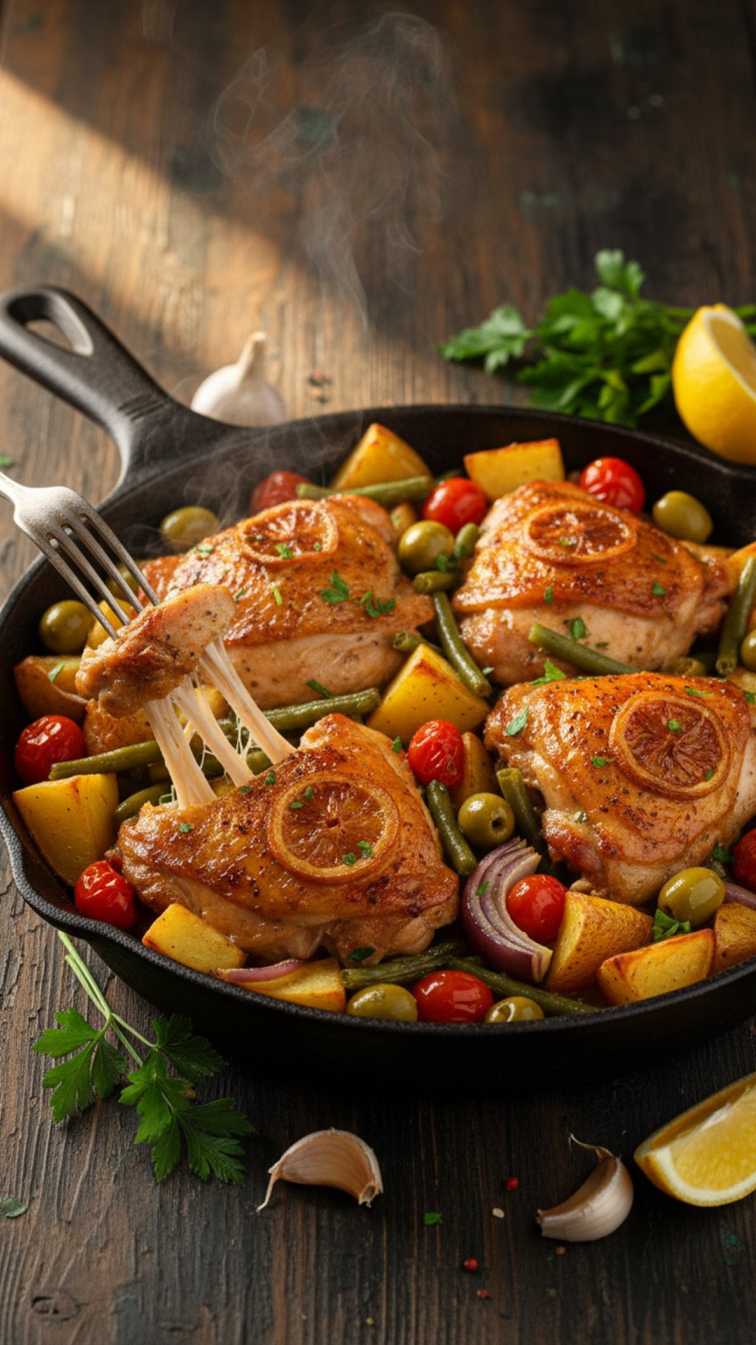 The Ultimate One-Pan Chicken Potato Bake: Your New Weeknight Hero 4 One-Pan Chicken Potato Bake Preparation