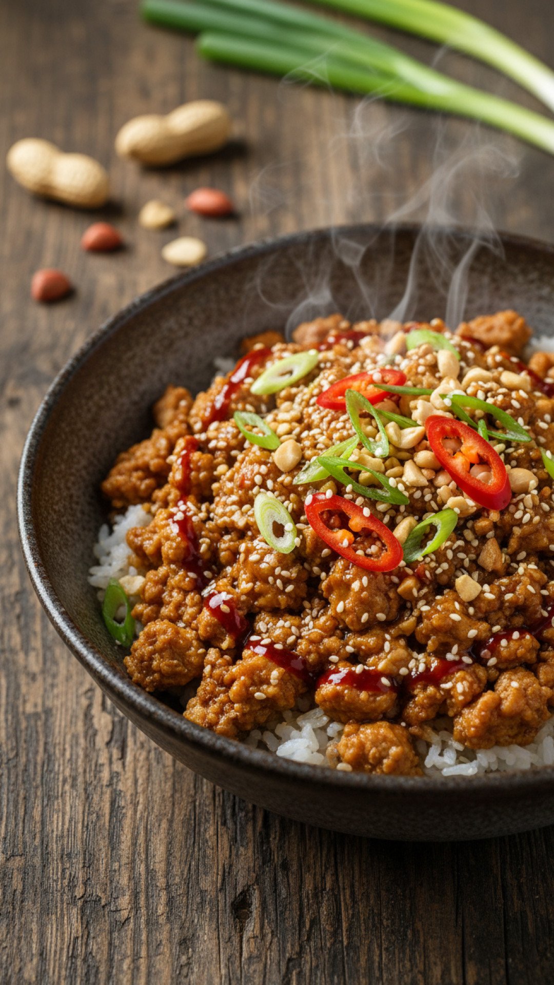 One-Pan Savory Ground Turkey and Rice Skillet Preparation
