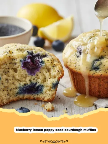 Divine Blueberry Lemon Poppy Seed Sourdough Muffins: A Taste of Homemade Bliss 4 Divine Blueberry Lemon Poppy Seed Sourdough Muffins: A Taste of Homemade Bliss