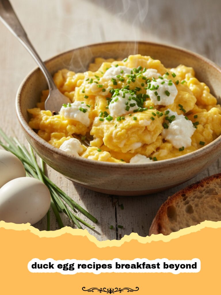 Elevate Your Mornings: The Ultimate Creamy Duck Egg Scramble 5 Elevate Your Mornings: The Ultimate Creamy Duck Egg Scramble