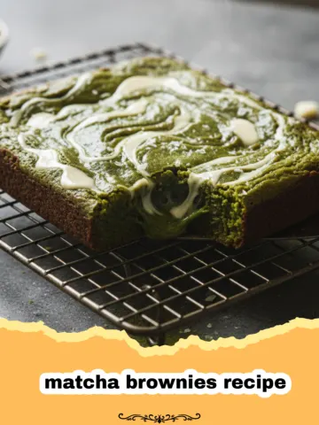 The Ultimate Fudgy Matcha Brownies Recipe: A White Chocolate Dream