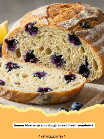 Divine Lemon Blueberry Sourdough Bread: A Burst of Sunshine in Every Slice! 8 Divine Lemon Blueberry Sourdough Bread: A Burst of Sunshine in Every Slice!