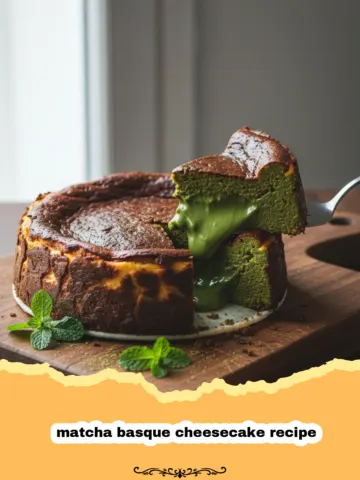 The Most Exquisite Matcha Basque Cheesecake Recipe You’ll Ever Bake 1 The Most Exquisite Matcha Basque Cheesecake Recipe You’ll Ever Bake