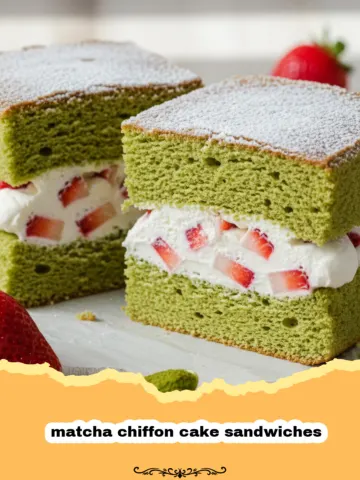 Matcha Chiffon Cake Sandwiches: Light, Airy, and Perfectly Sweet 24 Matcha Chiffon Cake Sandwiches: Light, Airy, and Perfectly Sweet