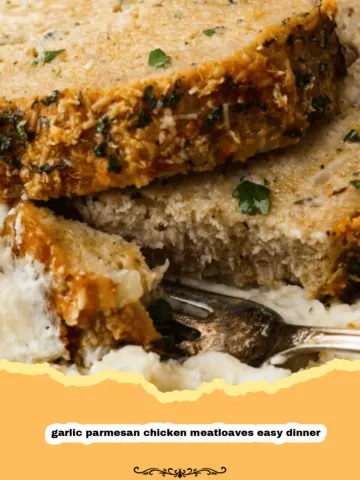 Easy Garlic Parmesan Chicken Meatloaves: Your New Weeknight Favorite!