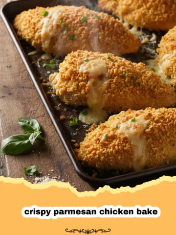 The Ultimate Crispy Parmesan Chicken Bake: A Family Favorite!