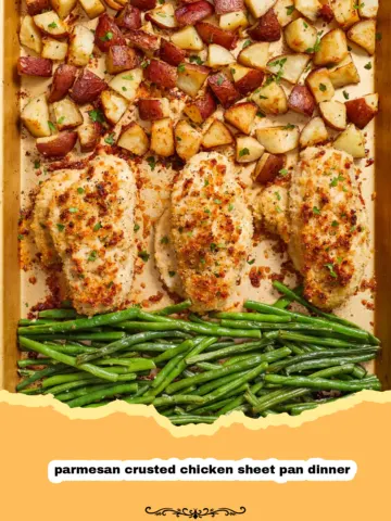 The Ultimate Parmesan Crusted Chicken Sheet Pan Dinner: Your New Weeknight Hero!